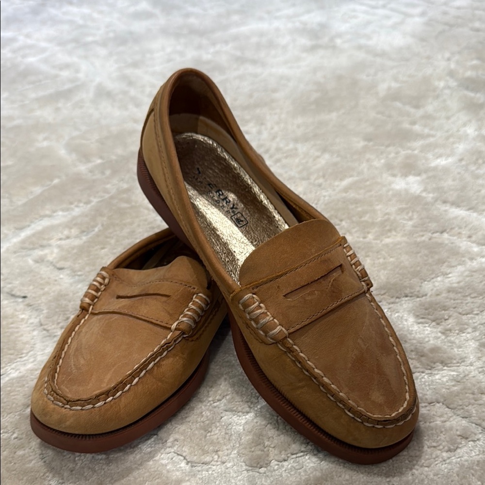 Women’s Sperry Tan Loafers